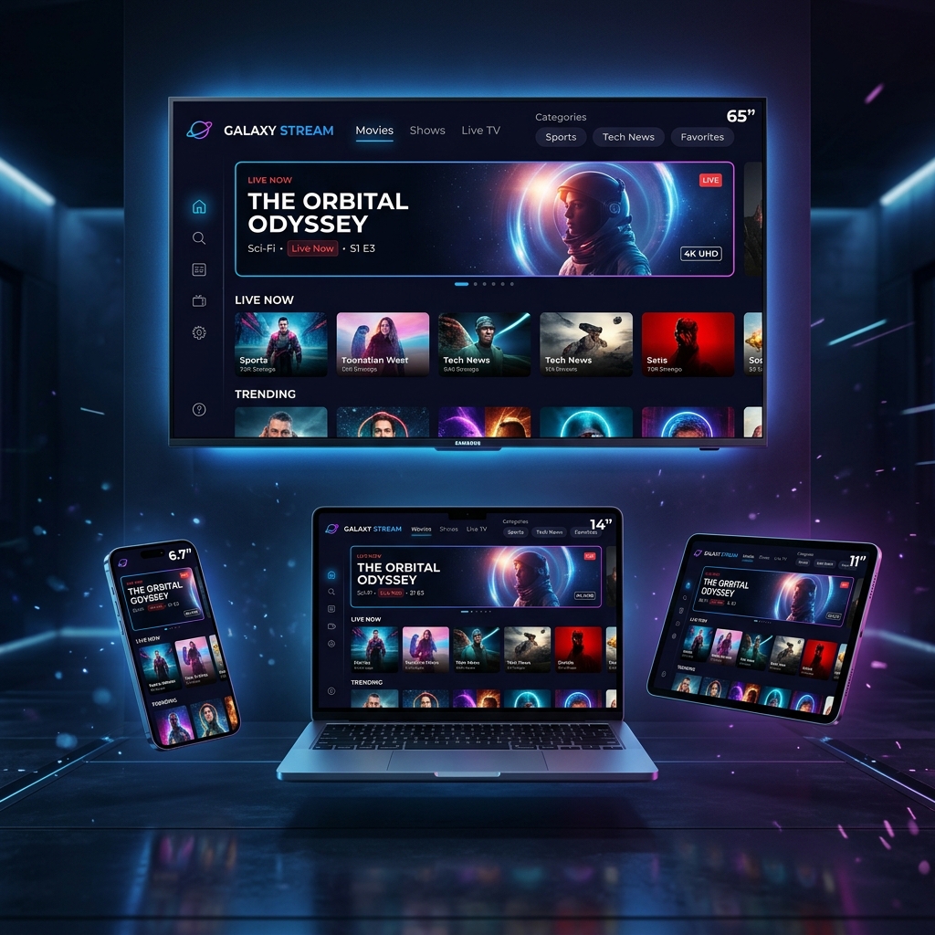 Teste IPTV funcionando em todos os dispositivos Smart TV TV Box celular e computador