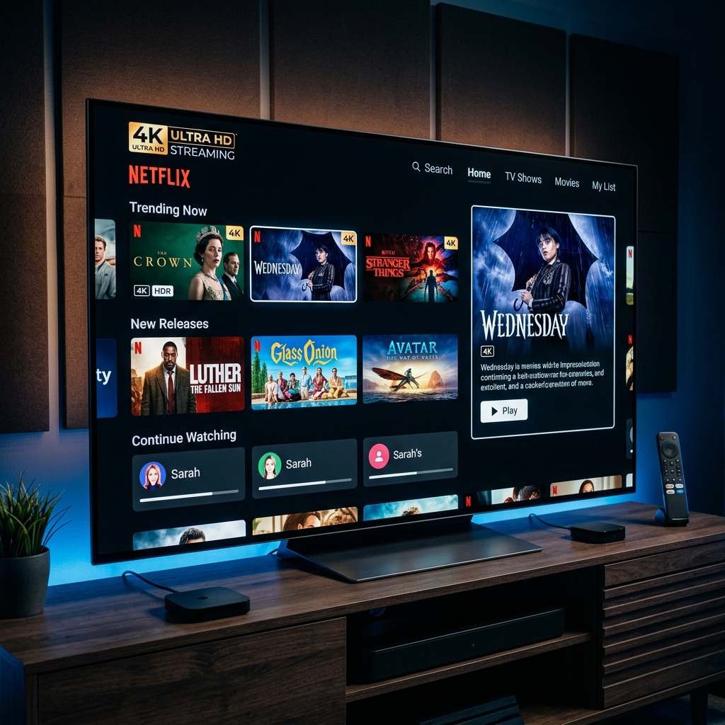 Smart TV com teste IPTV grátis 7 dias sem travamentos em 4K